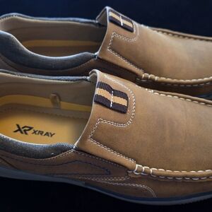 XRAY Men's Tan Slip-On Loafers